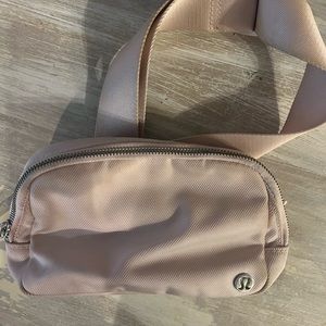 Lululemon belt bag-pale pink